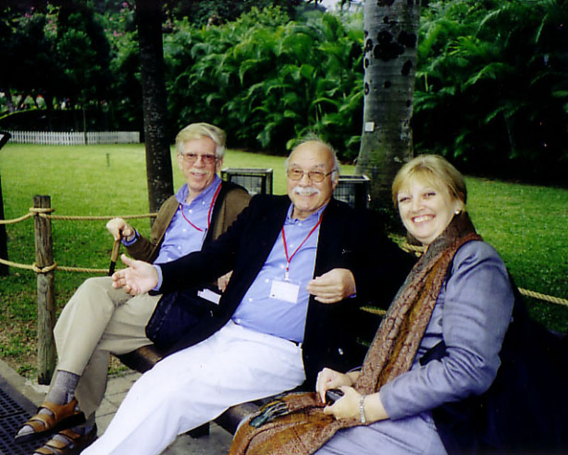 Professors William Bechhoefer, University of Maryland, with Mr. and Mrs. Kentworthy
